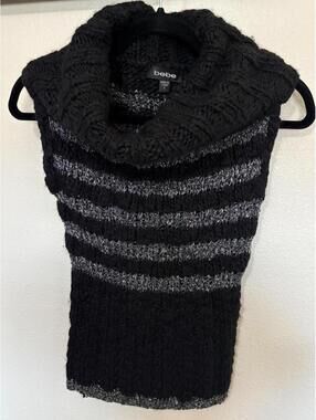 Bebe Women's Black Jumper